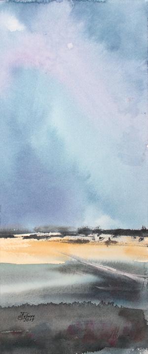 Watercolor: After a thunderstorm #1